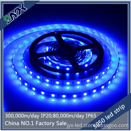 2015 best selling 5m 30 leds per meter aluminum led light strip with on/ off switch cold white for square waterproof IP65